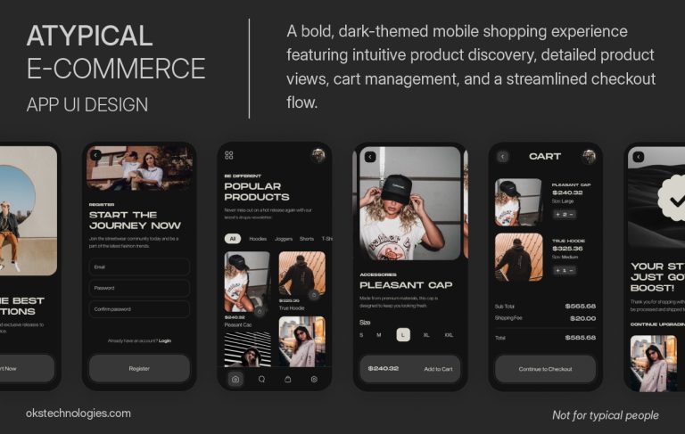 Fashion shopping app for iOS and Android